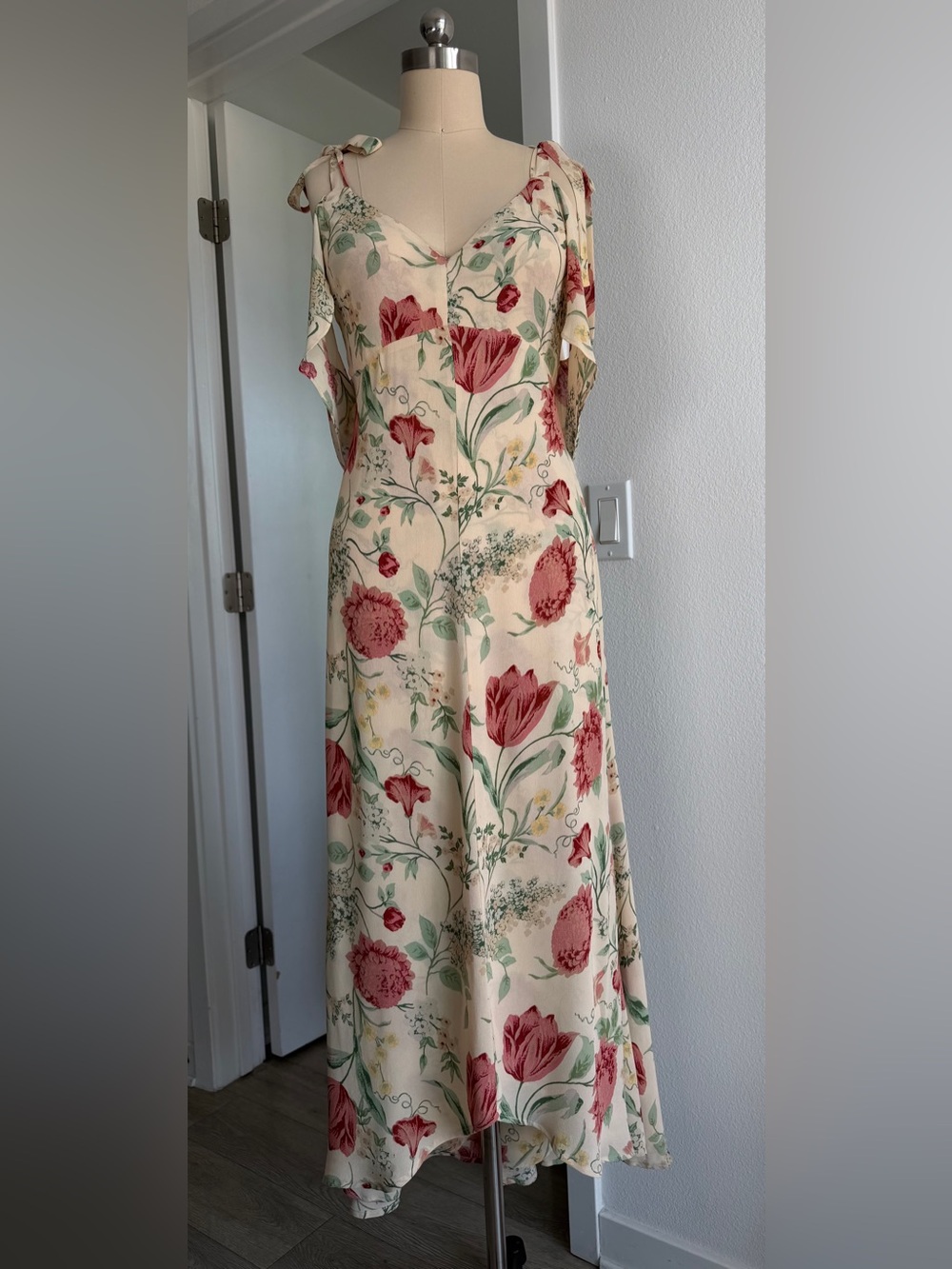 Reformation A-line maxi dress, size 2.